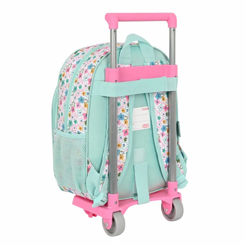 Школьный рюкзак с колесиками Peppa Pig Cosy corner Синий 26 x 11 x 67 cm